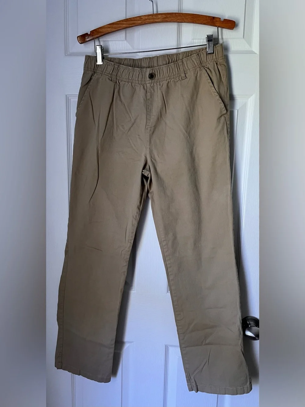Boys 16 Husky Uniform Dress Pants Khaki